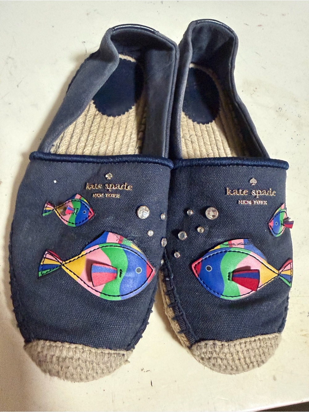 Kate spades espadrille Slip-on Shoes size 6.5